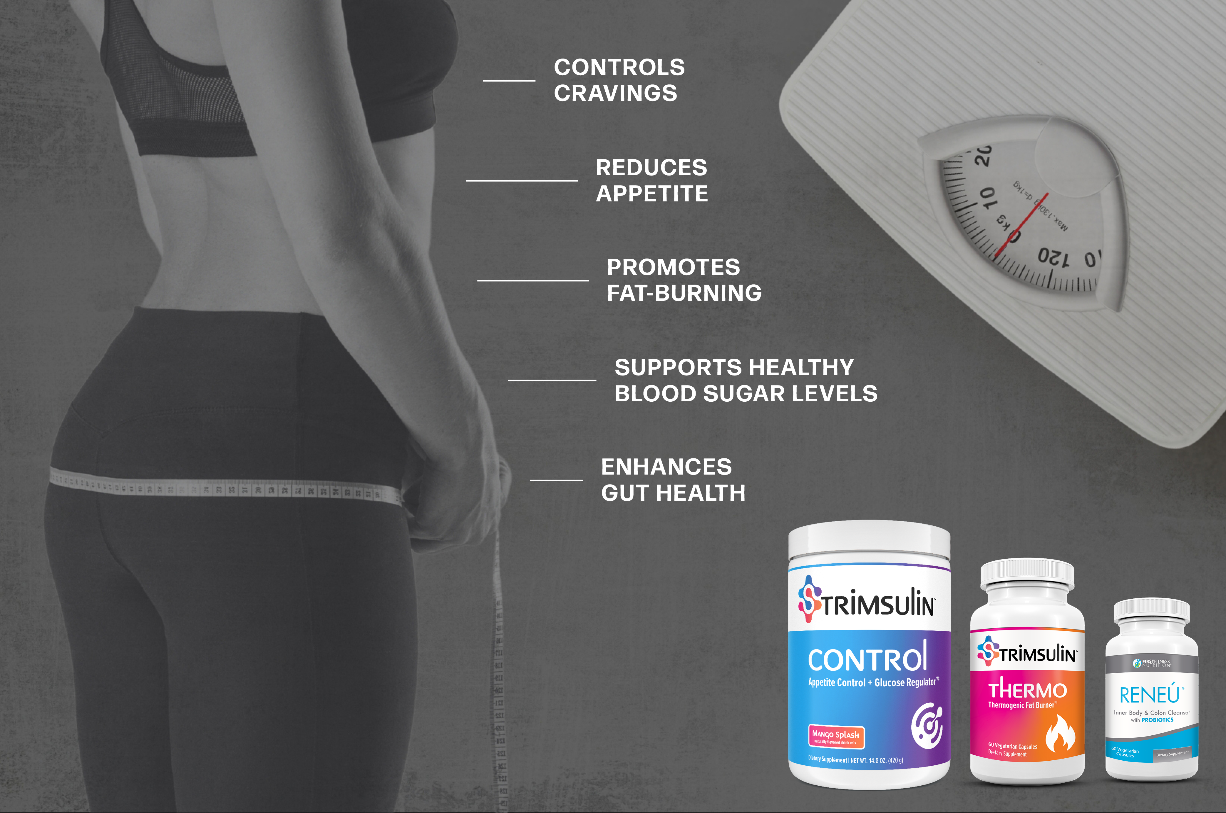 Trimsulin benefits graphic